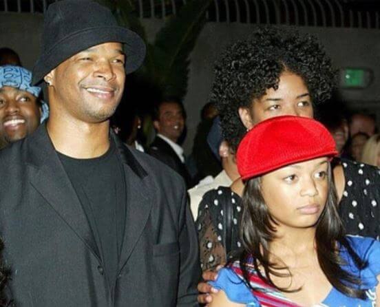 Throwback picture of Kyla Wayans with her father Damon Wayans.